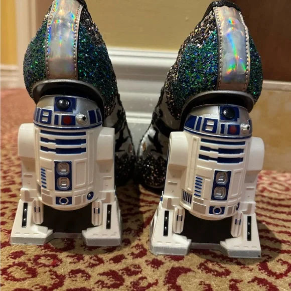Irregular Choice R2-D2 Glitter Heels - Picture 7 of 10